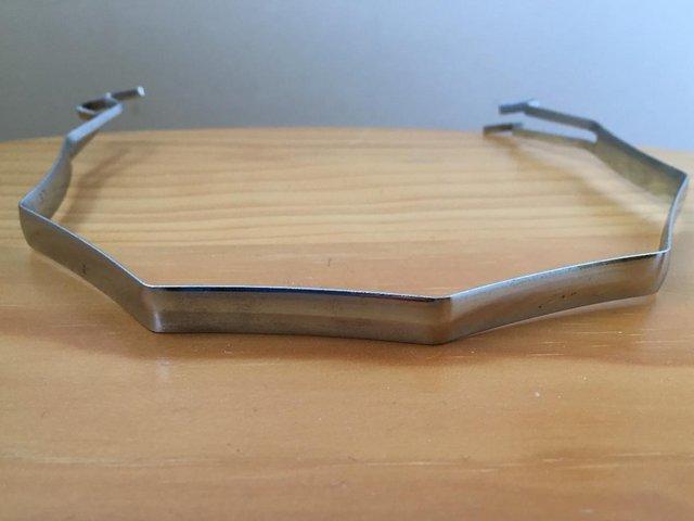 Preview of the first image of Vintage chrome(d) plate carrying handle..