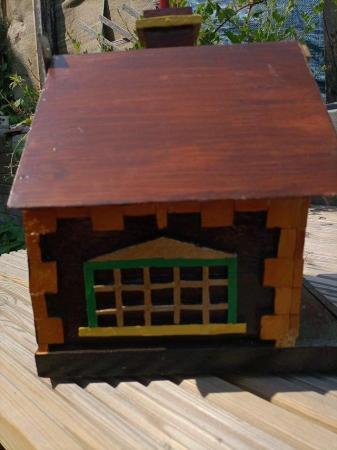 Image 1 of Delightful, Totally-Unique, Hand-Crafted Cottage Birdhouse