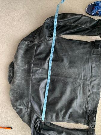 Image 2 of Genuine Leather motorcycle jacket