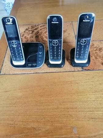 Image 2 of Panasonic Telephones - Set of Three