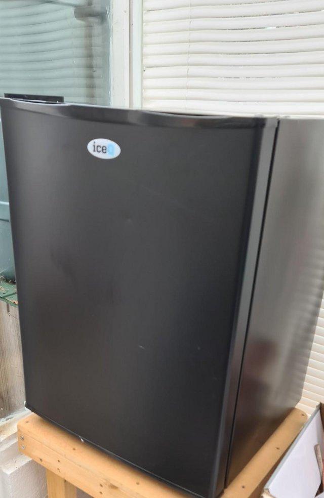 Preview of the first image of Table top Ice Q Fridge in Black.