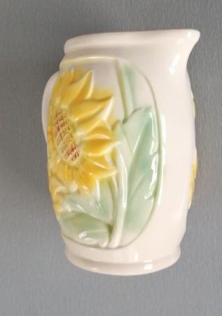 Image 3 of Poet Laval Pottery Ceramic Jug/Vase 7" Tall.