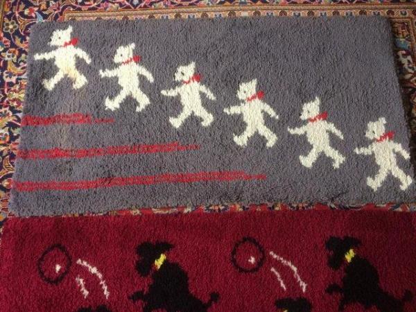 Image 2 of Vintage All Wool Hand Made Rugs