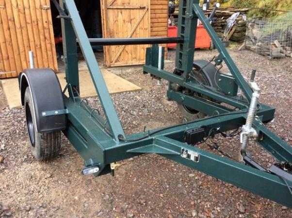Image 1 of Cable drum trailer CD60 we can deliver to any location