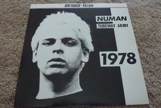 Preview of the first image of Gary Numan, Tubeway Army, 1978, 12 inch vinyl..
