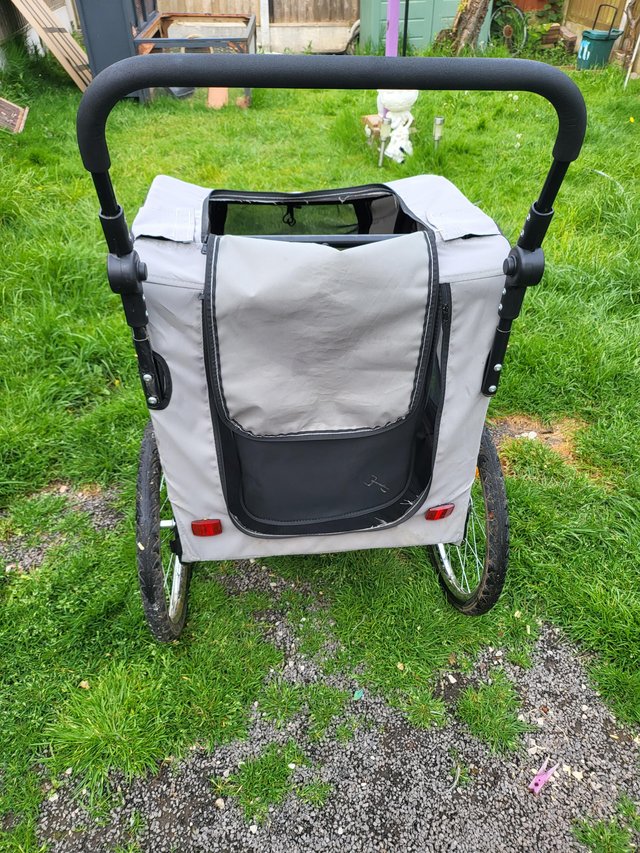 Preview of the first image of Large Dog pram for sale.