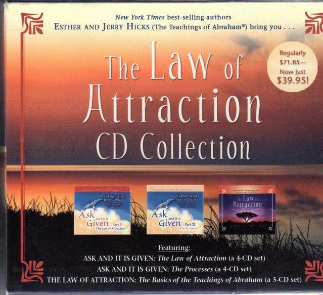 Preview of the first image of THE LAW OF ATTRACTION CD COLLECTION - ESTHER AND JERRY HICKS.
