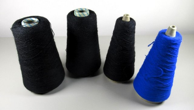 Preview of the first image of Acrylic Machine Knitting Yarn – 4 Cones.