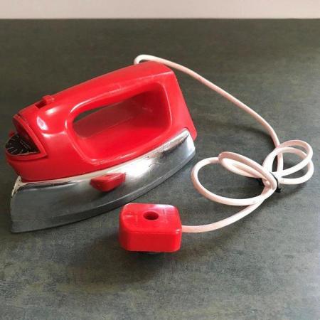 Image 1 of Vintage 1980's toy Supersteam Iron, Casdon. Age 3 years +.