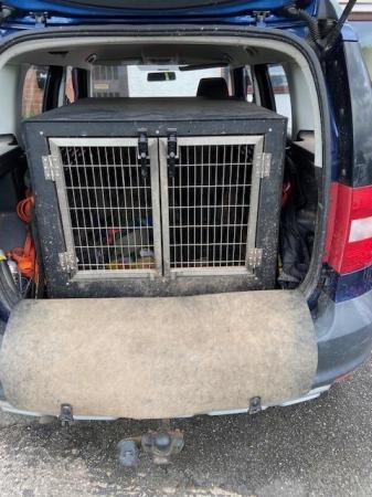 Image 2 of DOG CAR BOX MADE BY ANIMAL TRANSIT TELFORD