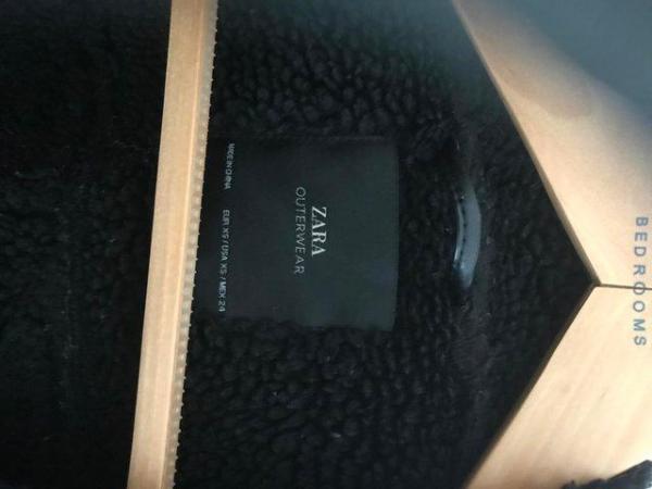 Image 2 of Zara suede Flying Jacket - ladies
