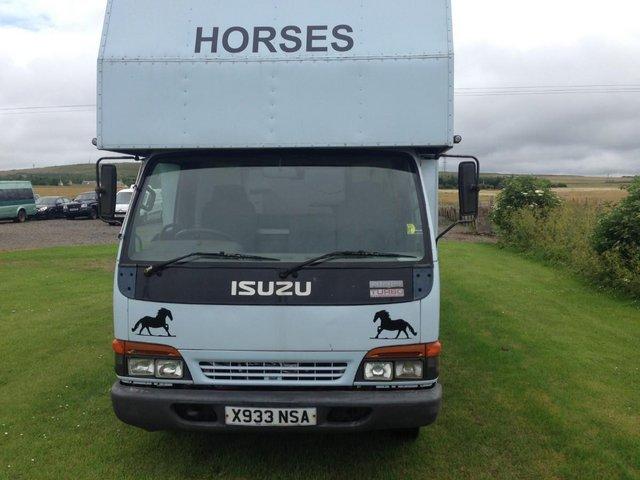 Preview of the first image of ISUZU HORSE BOX 7.5 T. IDEAL EXPORT OR UK USE IN VGC.