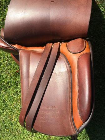 Image 11 of Ideal 17in Dressage Saddle, Excellent Condition