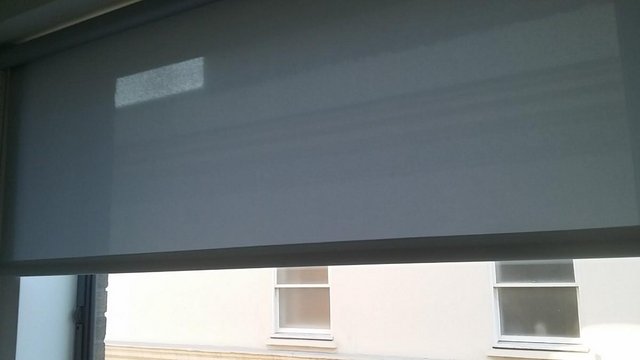 Image 1 of Silver Grey Window Roller blind 2 x 160cm and 1 x 153cm £60
