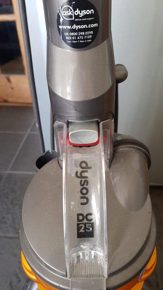 Preview of the first image of Dyson dc25 upright vacuum cleaner.