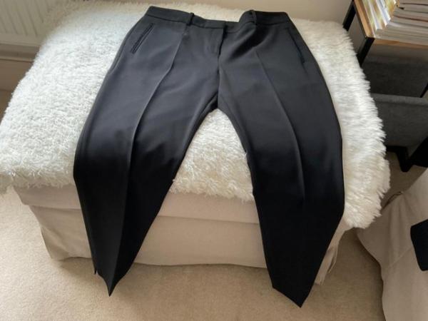 Image 3 of Jigsaw black ladies trouser suit