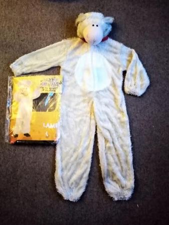 Image 1 of Little Lamb Outfit Costume For Children age 4-6 Years