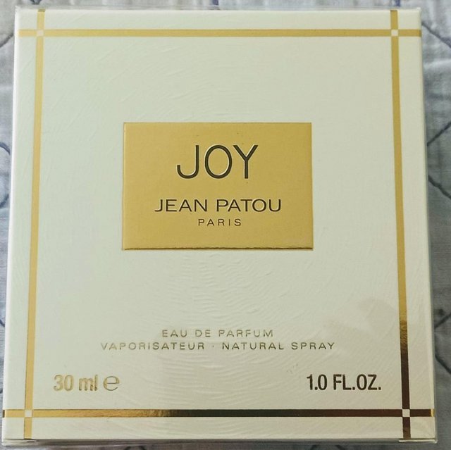 Preview of the first image of “JOY” BY JEAN PATOU. 30ML EAU DE PARFUM. NEW AND SEALED..
