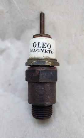 Image 2 of Early Brass Upper Bodied Spark Plug