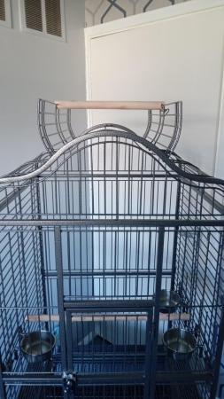 Image 3 of Extra large parrot cage with open top