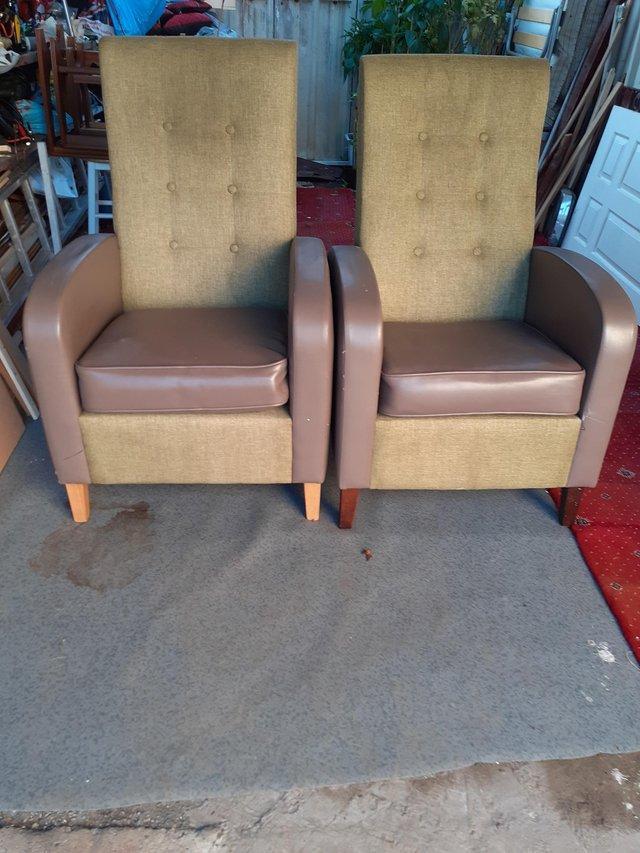 Preview of the first image of Armchairs in good condition for sale.