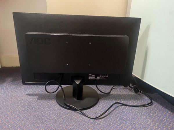 Image 2 of Monitor with Speakers - AOC e2470SWH - 24 Inch 60Hz