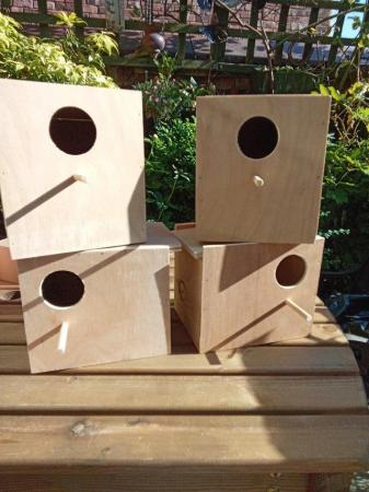 Image 4 of New plywood nest boxes for budgies or javas or similar size