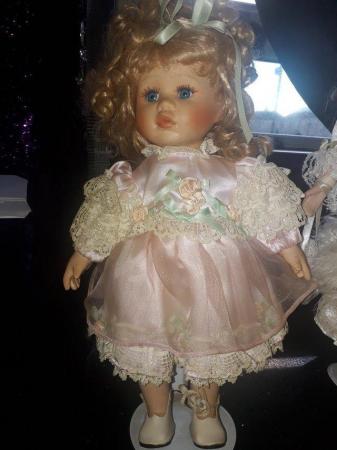 Image 3 of 2 Porcelain dolls for girls or collection