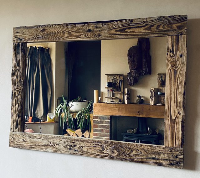 Preview of the first image of Rustic Farmhouse type Mirror.