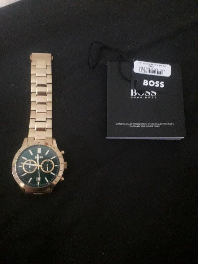 Preview of the first image of BOSS allure mens watch excellent condition.