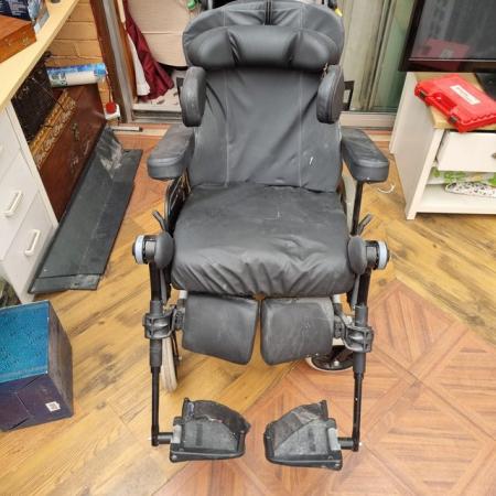 Image 3 of Reclining wheelchair adjustable everything
