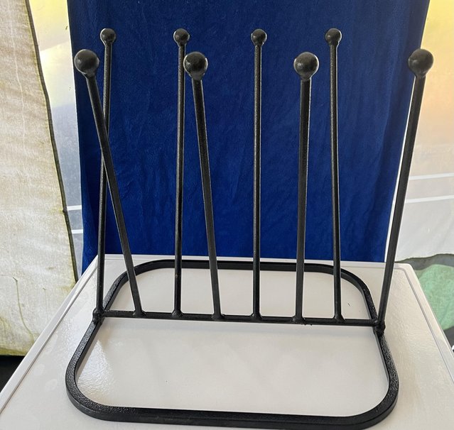 Preview of the first image of Cast iron Wellington Boot holder..