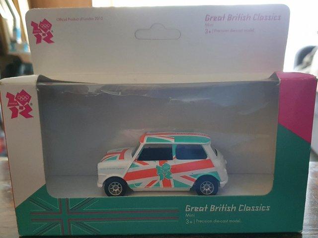 Preview of the first image of London 2012 Corgi Mini toy (boxed).