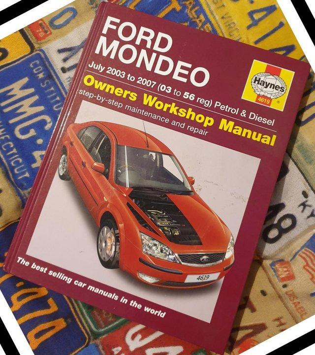 Preview of the first image of Ford Mondeo 2003-2007 Haynes workshop repair manual.