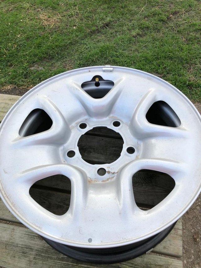 Preview of the first image of 5 x Steel Wheels (5 stud)New condition..