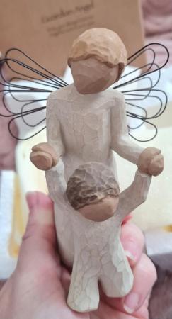 Image 3 of Willow Tree “Guardian Angel” sculpted hand painted figurine