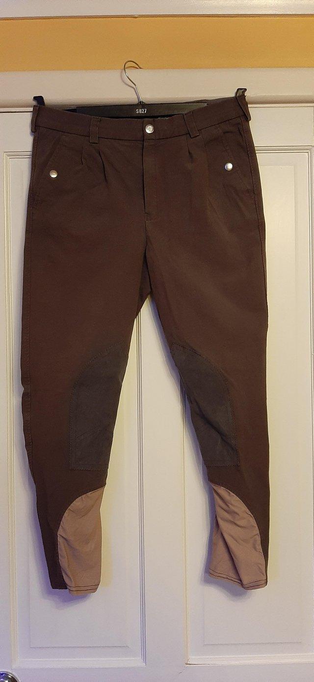 Preview of the first image of For Sale Performance Mens Grey Breeches.