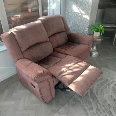 Image 2 of Two seater recliner sofa