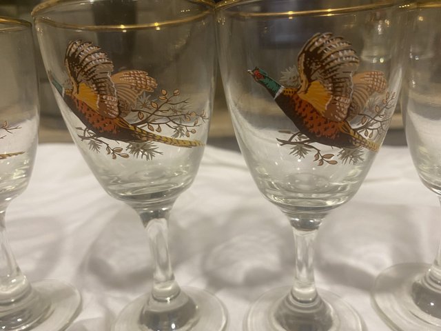 Preview of the first image of Hunting memorabilia glass’s.