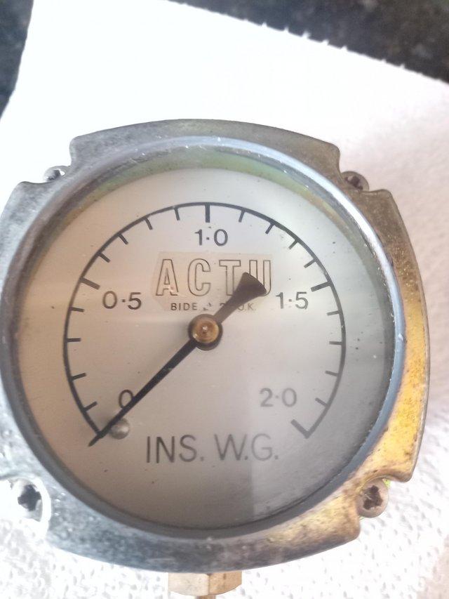 Preview of the first image of Actu water pressure gauge used condition.
