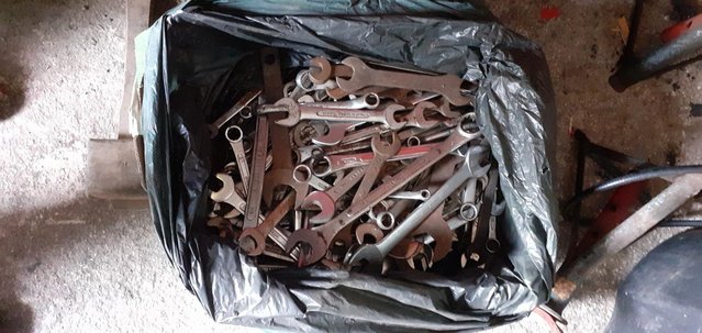 Image 1 of selection of assorted spanners