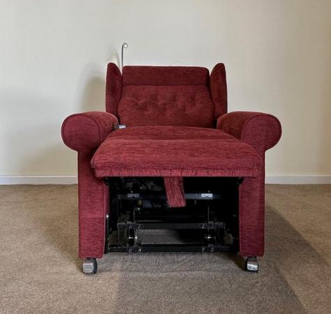 Image 14 of LUXURY ELECTRIC RISER RECLINER RED CHAIR MASSAGE CAN DELIVER