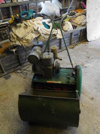 Image 2 of RANSOMES Matador Pull Cord Start Cylinder Lawnmower Vintage