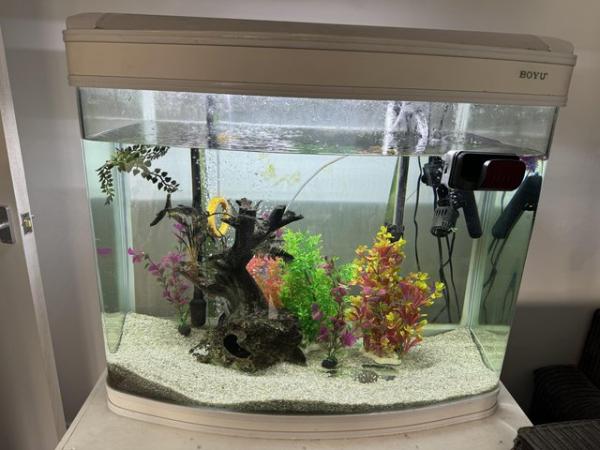 Image 5 of 3ft white boyu fish tank for sale