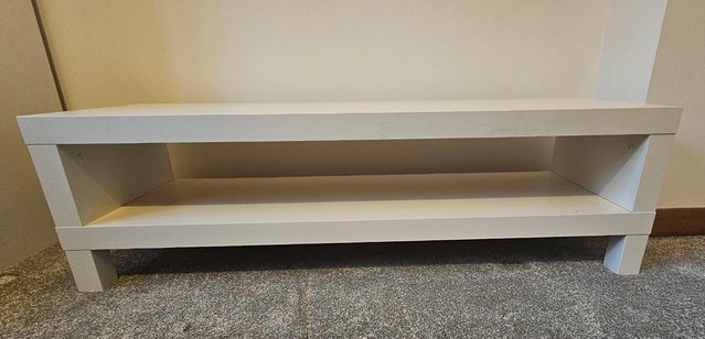 Preview of the first image of IKEA LACKTV bench, white. 120x35x36 cm..
