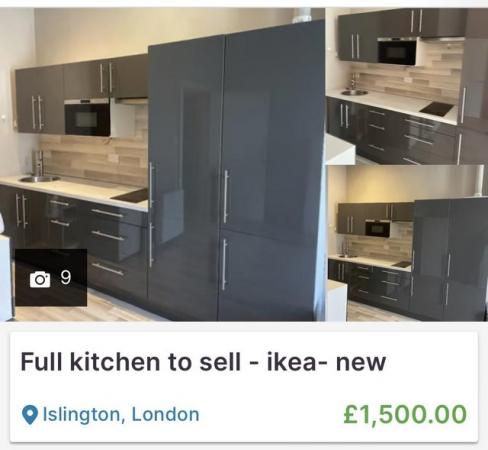 Image 1 of Ikea - new kitchen to sell