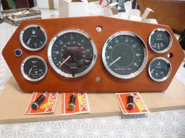 Image 2 of Instruments for instrument Panel for Kit Car - All new