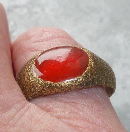 Image 12 of Ancient Antique Roman Bronze Ring. A Unique Gift