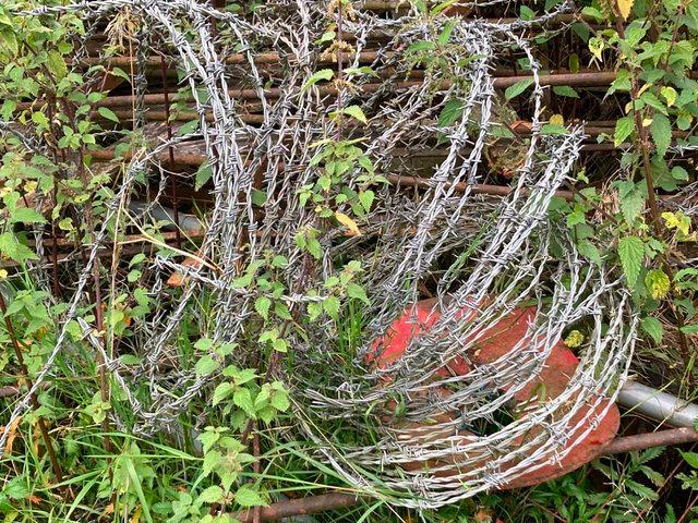Preview of the first image of Stock fencing and barbed wire - FREE.
