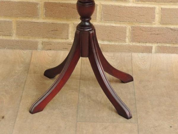 Image 3 of Foldable Mahogany Side Table (UK Delivery)